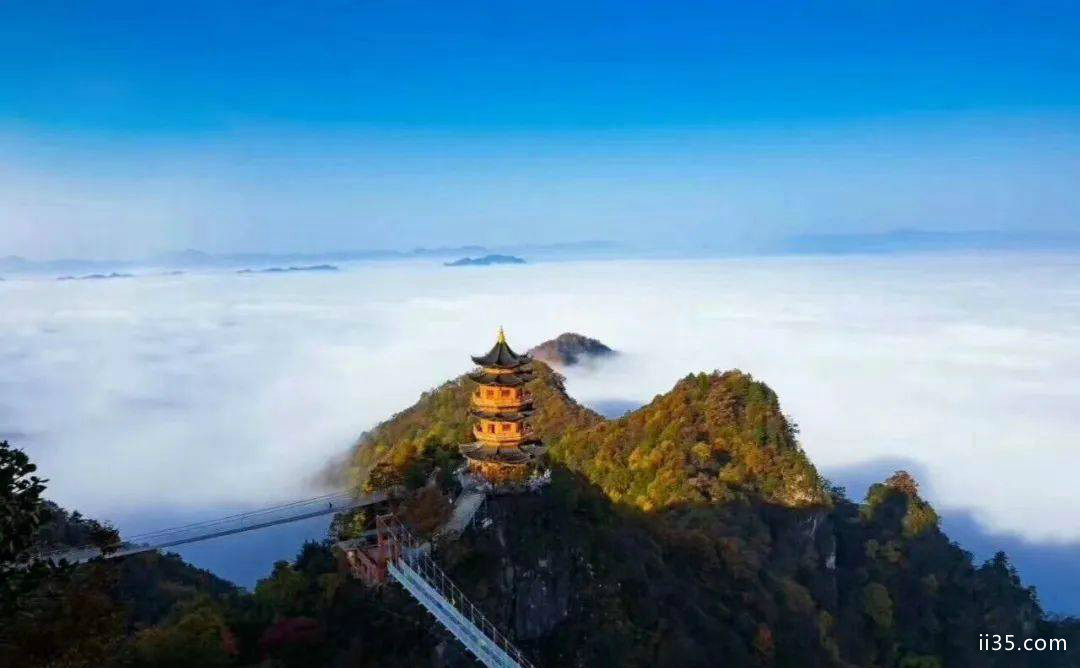 错入仙境，观赏塔云山的美景-第1张图片
